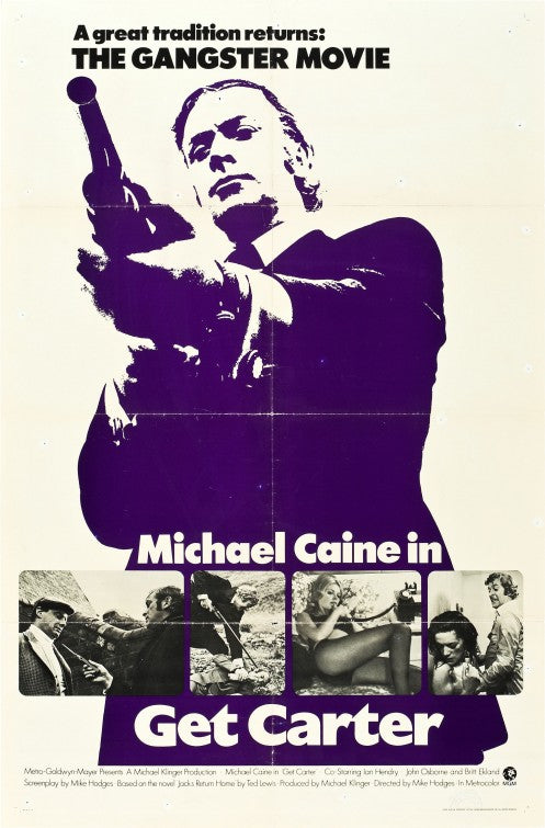 the movie poster: Get Carter (1971)