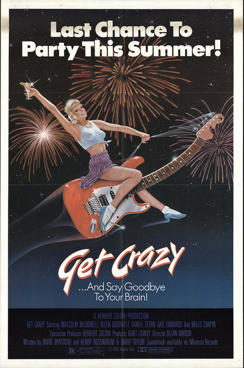 1000 piece jigsaw puzzle for the movie poster: Get Crazy (1983)