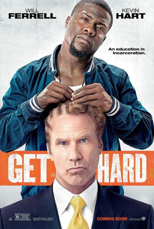 1000 piece jigsaw puzzle for the movie poster: Get Hard (2015)