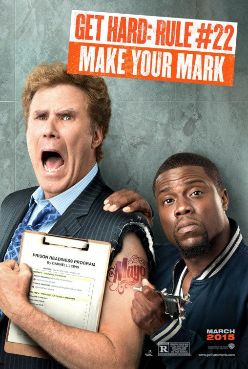 1000 piece jigsaw puzzle for the movie poster: Get Hard (2015) ver8