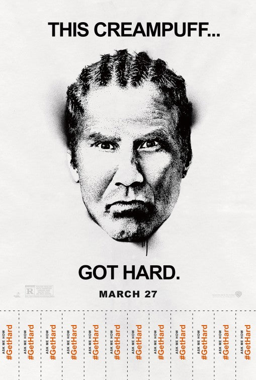 1000 piece jigsaw puzzle for the movie poster: Get Hard (2015) ver9