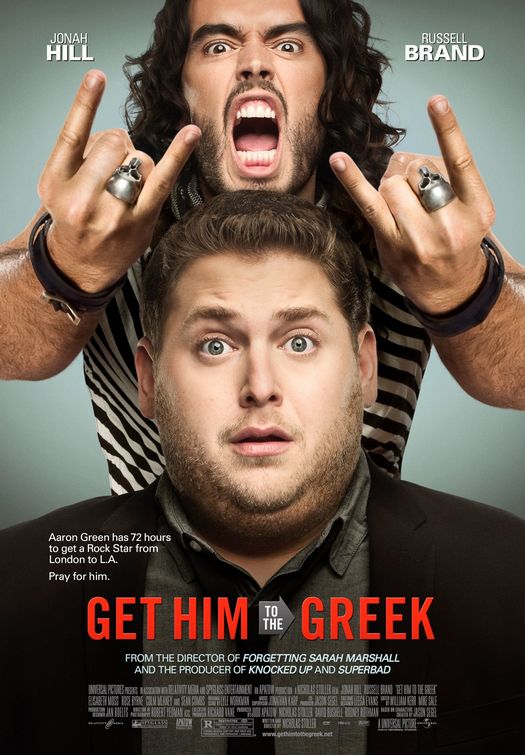 1000 piece jigsaw puzzle for the movie poster: Get Him to the Greek (2010)