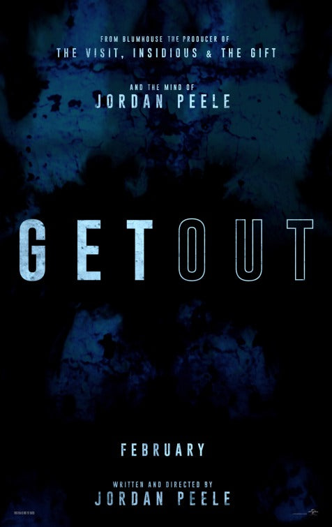 1000 piece jigsaw puzzle for the movie poster: Get Out (2017)