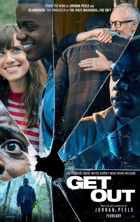 1000 piece jigsaw puzzle for the movie poster: Get Out (2017) ver2