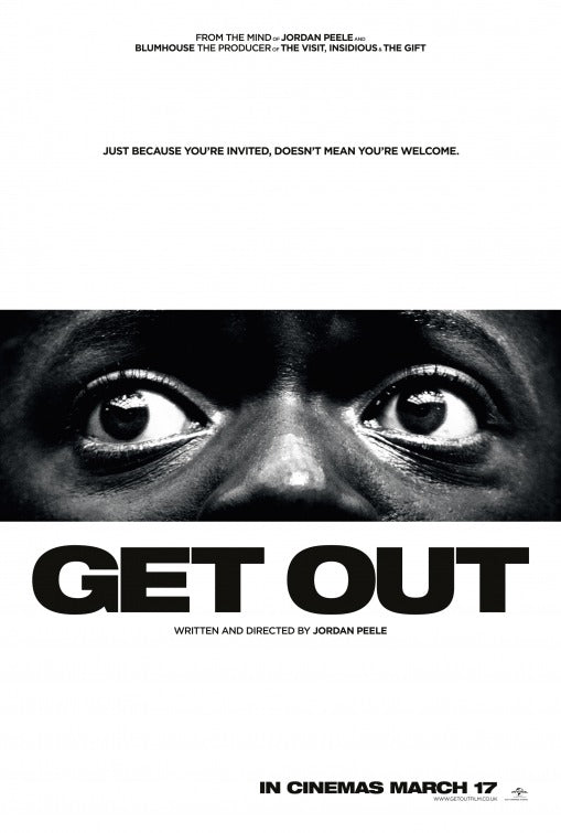 1000 piece jigsaw puzzle for the movie poster: Get Out (2017) ver3