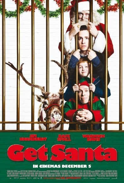 1000 piece jigsaw puzzle for the movie poster: Get Santa (2014) ver2