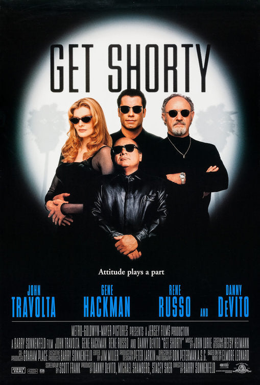 the movie poster: Get Shorty (1995)