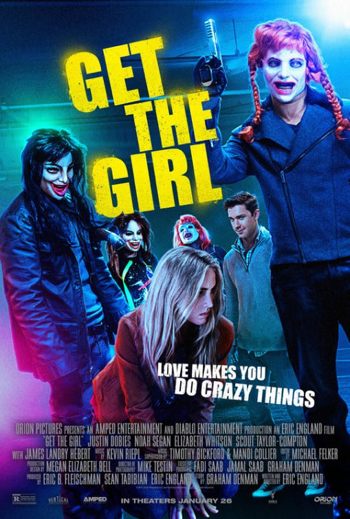 1000 piece jigsaw puzzle for the movie poster: Get the Girl (2017)