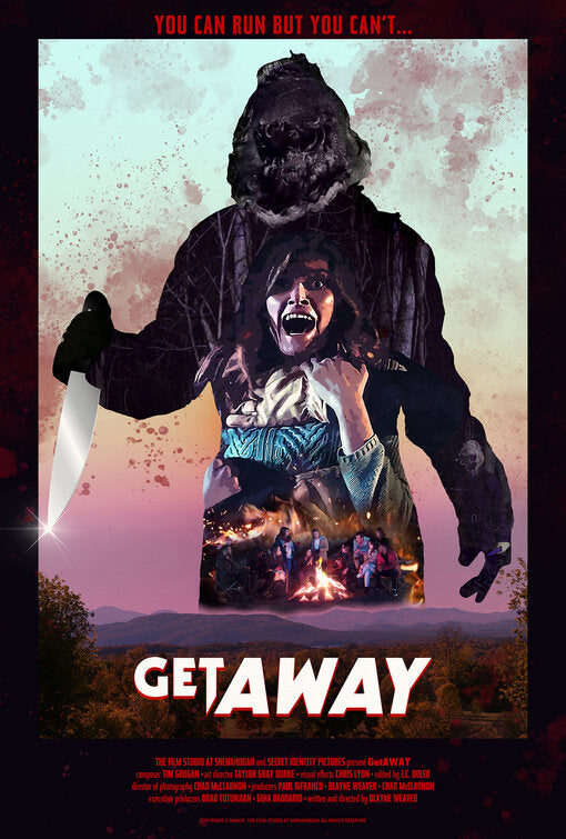 1000 piece jigsaw puzzle for the movie poster: GetAWAY (2020)
