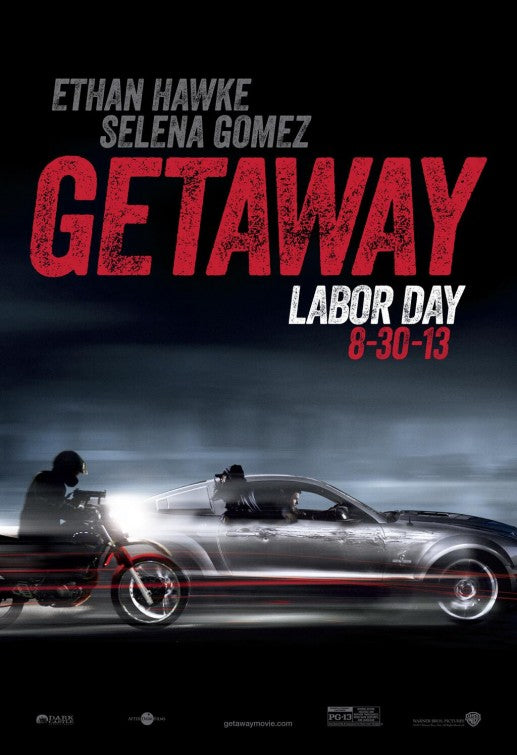 1000 piece jigsaw puzzle for the movie poster: Getaway (2013) ver2
