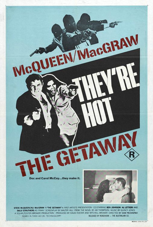 the movie poster: The Getaway (1972) ver4