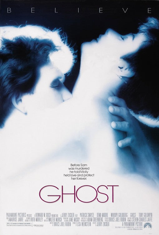 the movie poster: Ghost (1990)