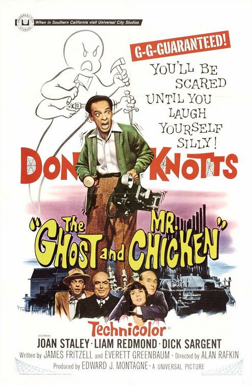 the movie poster: The Ghost and Mr. Chicken (1966)