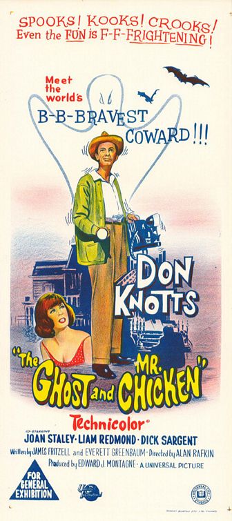 the movie poster: The Ghost and Mr. Chicken (1966) ver2
