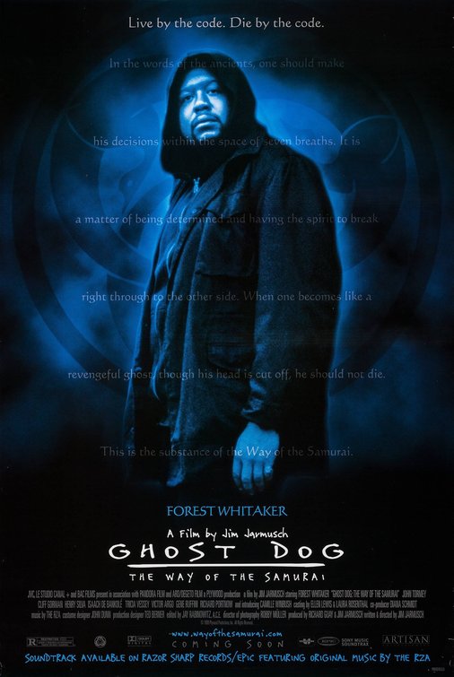 the movie poster: Ghost Dog: The Way of the Samurai (2000) ver1