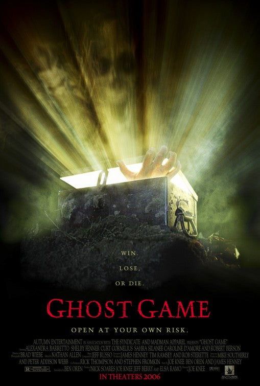 1000 piece jigsaw puzzle for the movie poster: Ghost Game (2006)