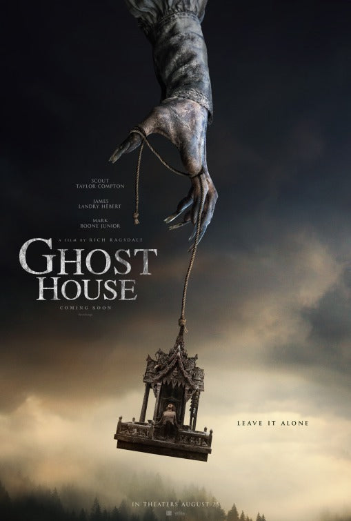 1000 piece jigsaw puzzle for the movie poster: Ghost House (2017)