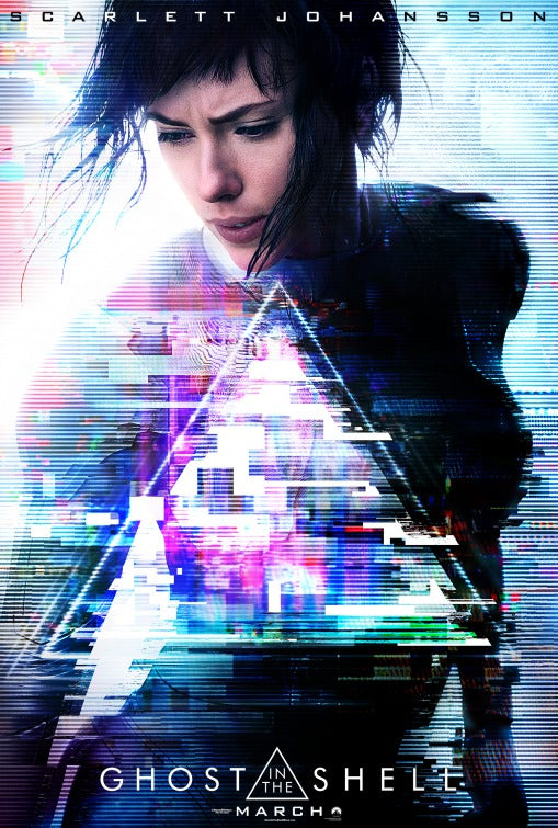 1000 piece jigsaw puzzle for the movie poster: Ghost in the Shell (2017)