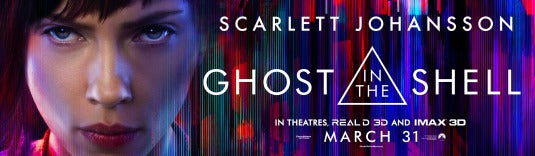 1000 piece jigsaw puzzle for the movie poster: Ghost in the Shell (2017) ver20