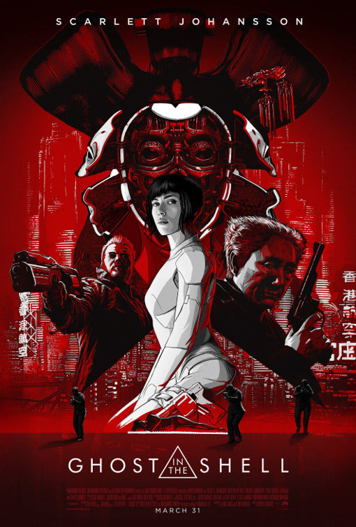 1000 piece jigsaw puzzle for the movie poster: Ghost in the Shell (2017) ver2