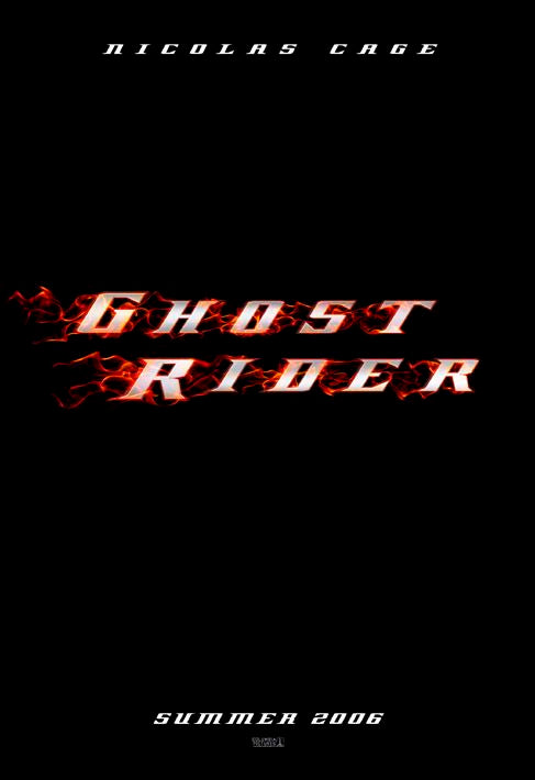 the movie poster: Ghost Rider (2007)