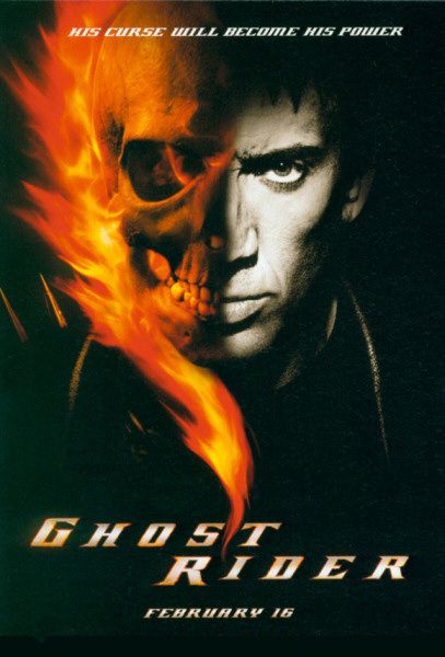 the movie poster: Ghost Rider (2007) ver3
