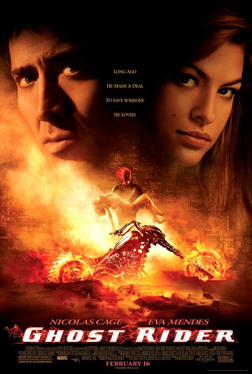the movie poster: Ghost Rider (2007) ver4