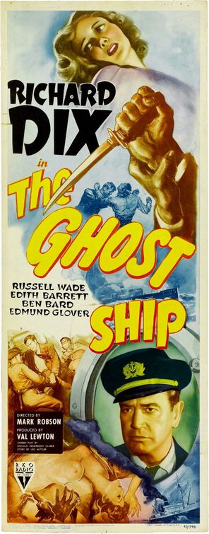 the movie poster: The Ghost Ship (1943) ver2