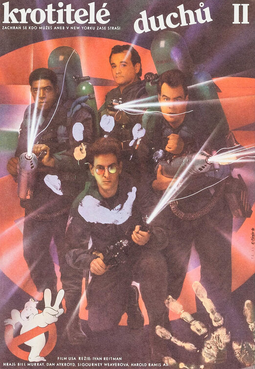 1000 piece jigsaw puzzle for the movie poster: Ghostbusters II (1989) ver4