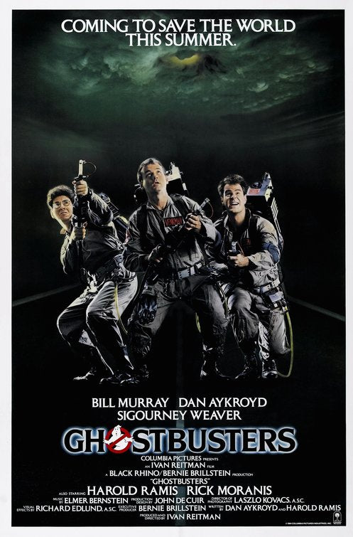 the movie poster: Ghostbusters (1984) ver3
