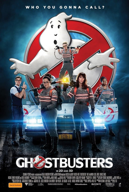 1000 piece jigsaw puzzle for the movie poster: Ghostbusters (2016) ver6