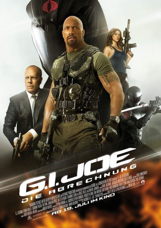1000 piece jigsaw puzzle for the movie poster: G.I. Joe: Retaliation (2013) ver24