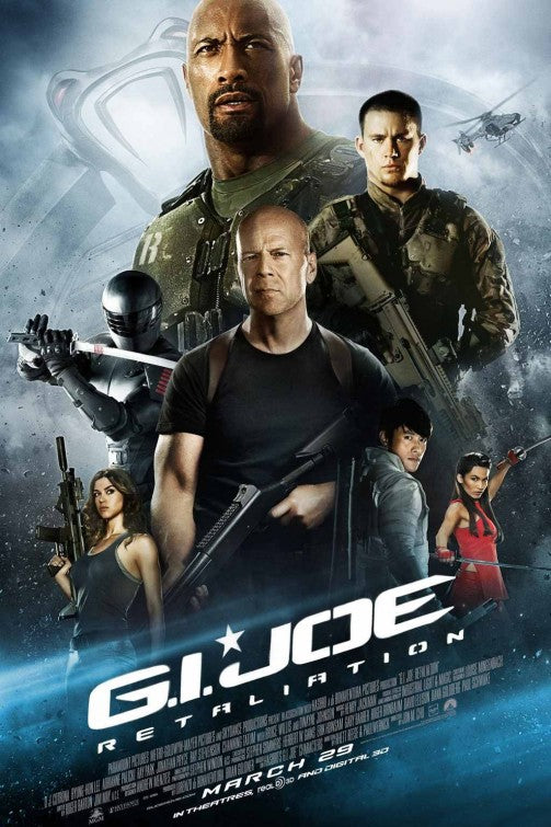 1000 piece jigsaw puzzle for the movie poster: G.I. Joe: Retaliation (2013) ver25