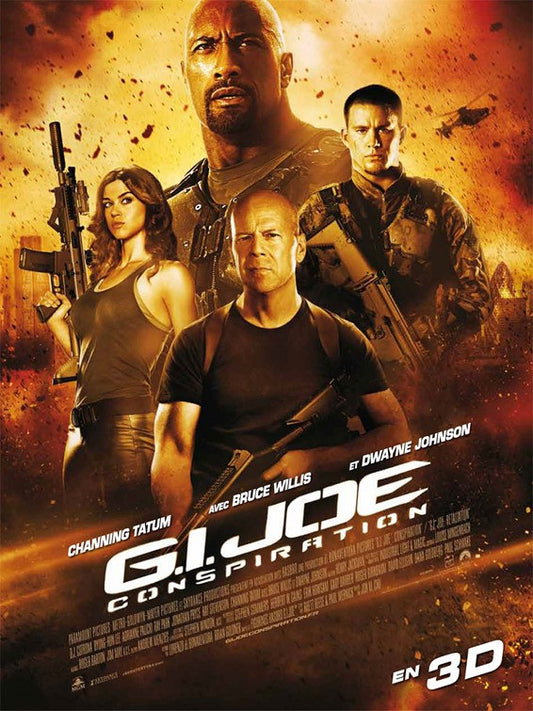 1000 piece jigsaw puzzle for the movie poster: G.I. Joe: Retaliation (2013) ver29