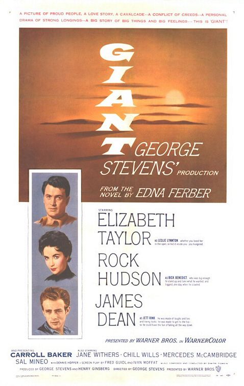 the movie poster: Giant (1956)