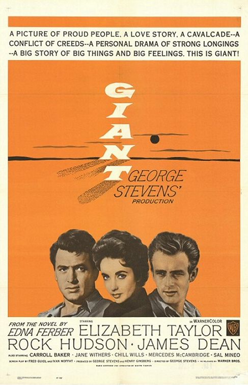 the movie poster: Giant (1956) ver2