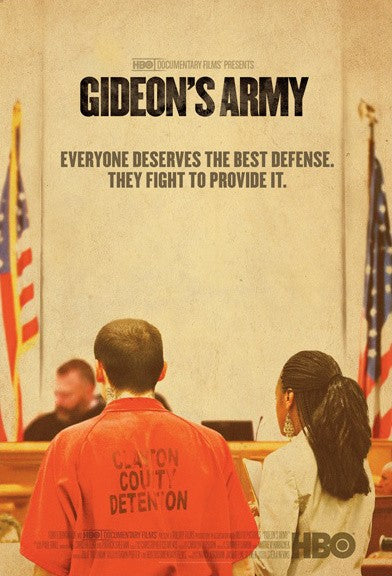 1000 piece jigsaw puzzle for the movie poster: Gideon's Army (2013)