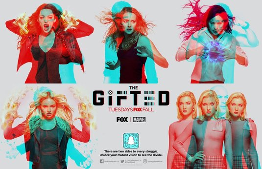 1000 piece jigsaw puzzle for tv poster: The Gifted, ver12