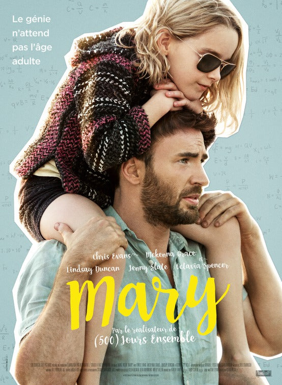 1000 piece jigsaw puzzle for the movie poster: Gifted (2017) ver3