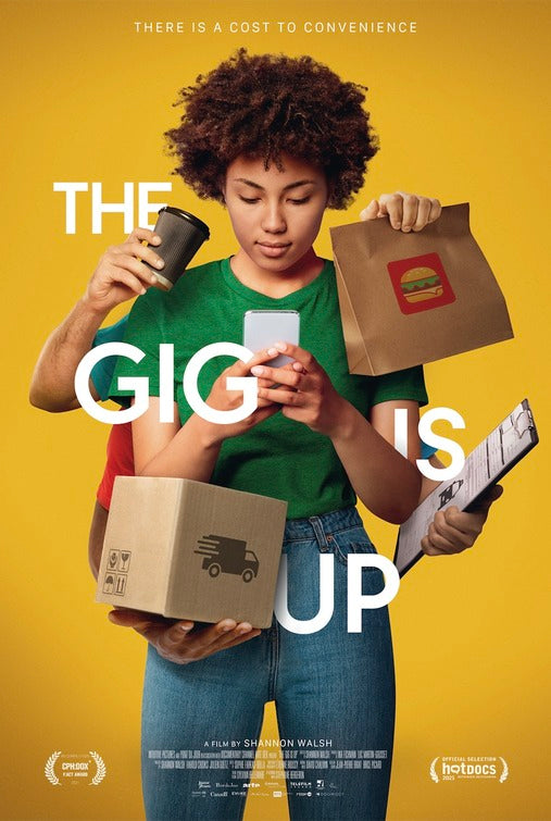 1000 piece jigsaw puzzle for the movie poster: The Gig is Up (2021)