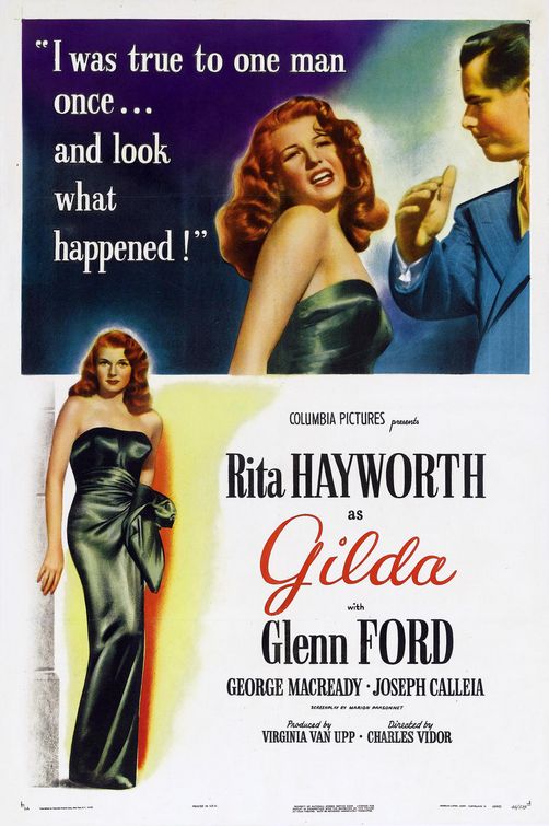the movie poster: Gilda (1946)