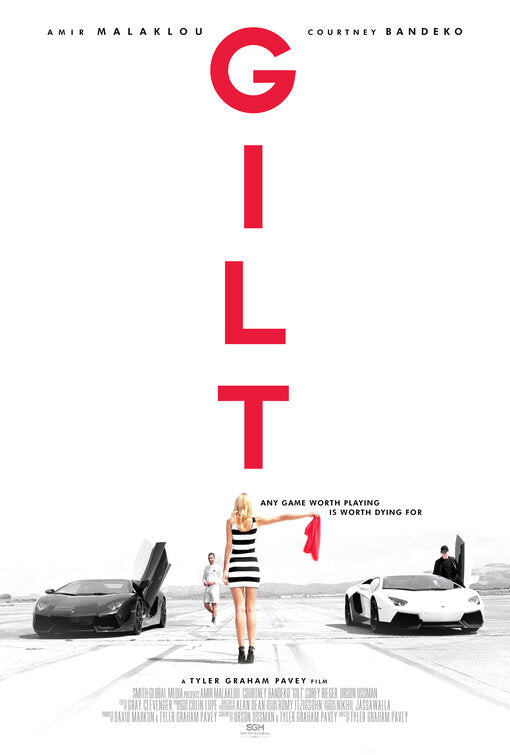 1000 piece jigsaw puzzle for the movie poster: Gilt (2015)