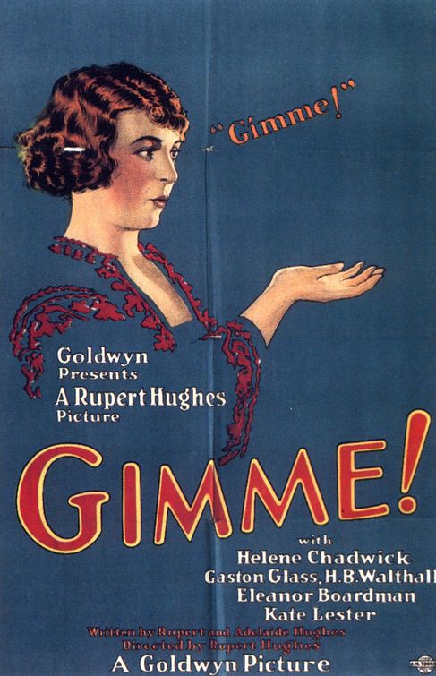 the movie poster: Gimme (1923)