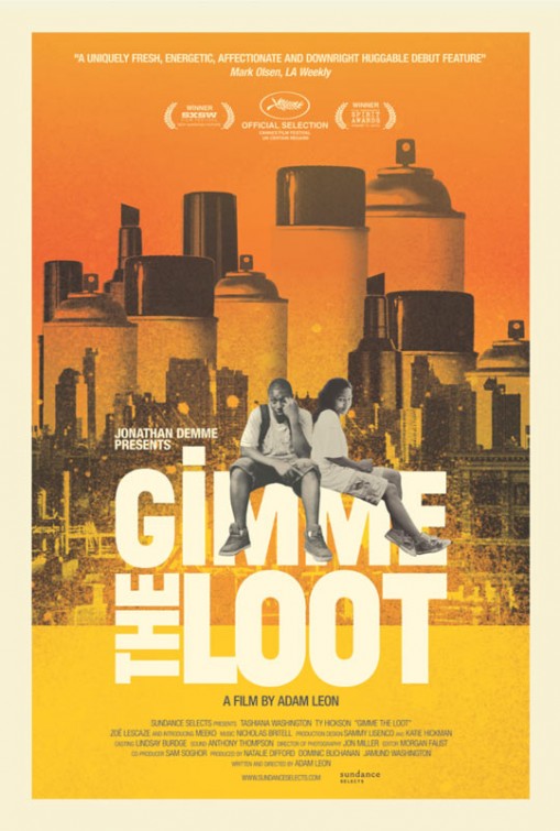 1000 piece jigsaw puzzle for the movie poster: Gimme the Loot (2013)