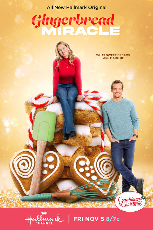 1000 piece jigsaw puzzle for tv poster: Gingerbread Miracle