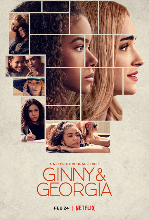 1000 piece jigsaw puzzle for tv poster: Ginny & Georgia