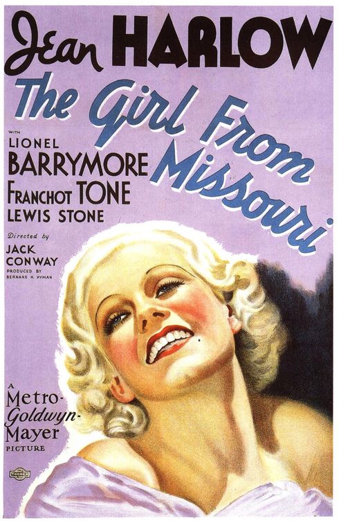 the movie poster: The Girl from Missouri (1934)