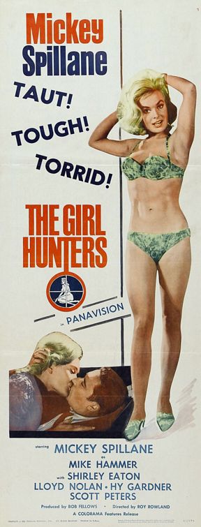 the movie poster: The Girl Hunters (1963)
