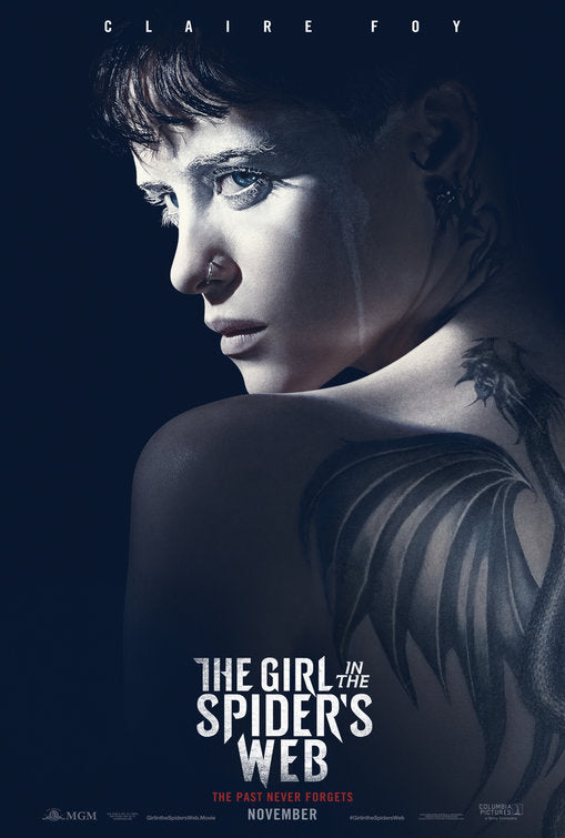1000 piece jigsaw puzzle for the movie poster: The Girl in the Spider's Web (2018)