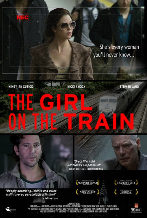 1000 piece jigsaw puzzle for the movie poster: The Girl on the Train (2014)